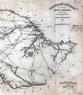 Lexington District 1825 surveyed 1820, South Carolina State Atlas 1825 Surveyed 1817 to 1821 aka Mills's Atlas